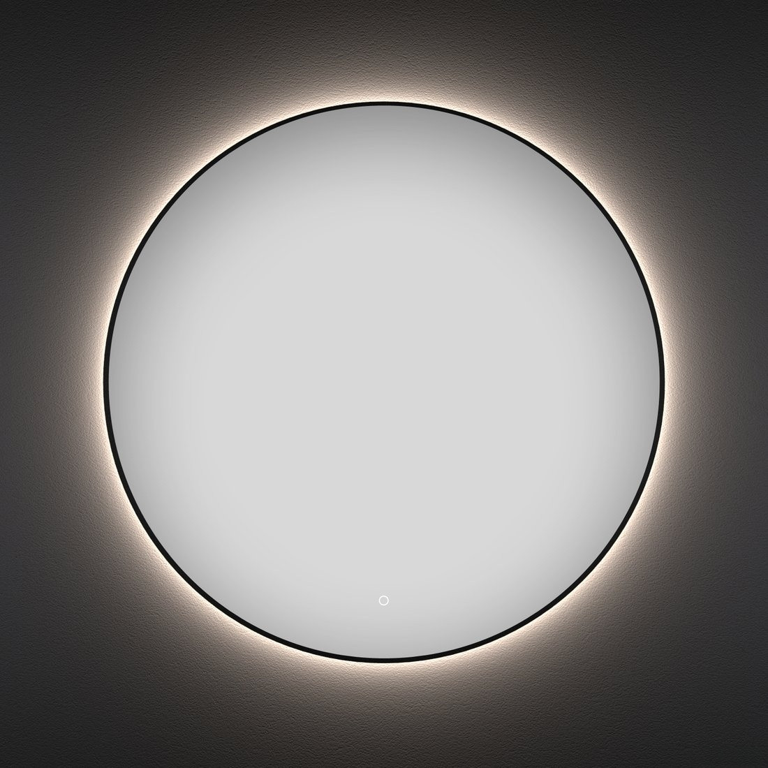Wellsee Зеркало с фоновой LED-подсветкой 7 Rays' Spectrum 172201770, 55 x 55 см (с сенсором и регулировкой