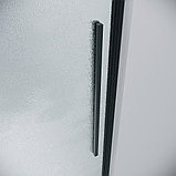Душевой уголок Grossman Galaxy 100x90x195 120.K33.01.1090.21.02 (черный матовый/стекло шиншилла), фото 2