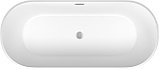 Ванна Wellsee Shell 150x73 28170201R (отдельностоящая ванна белый глянец, экран, ножки, сифон-автомат хром), фото 4