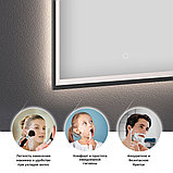 Wellsee Зеркало с фронтальной LED-подсветкой 7 Rays' Spectrum 172201160, 50 х 65 см (с сенсором и регулировкой, фото 2