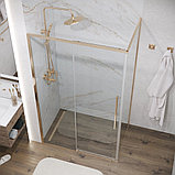 Душевой уголок Grossman Galaxy 100x90x195 120.K33.01.1090.32.00 (золото сатин/прозрачное стекло), фото 9