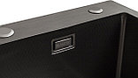 Кухонная мойка Blantek LS-5848HN Honeycomb Nano black, фото 4