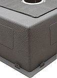 Кухонная мойка Blantek LS-5848HN Honeycomb Nano black, фото 7