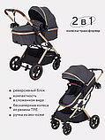 Универсальная коляска Rant Basic Pulsar Gold RA160 (2 в 1, grey), фото 2
