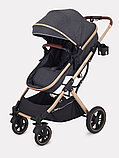 Универсальная коляска Rant Basic Pulsar Gold RA160 (2 в 1, grey), фото 7