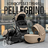Универсальная коляска Bubago Pellegrino BG 163-3 (3 в 1, хаки), фото 6