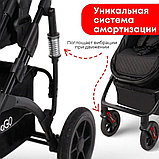 Универсальная коляска Bubago Zoom (3 в 1, черный), фото 9