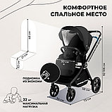 Универсальная коляска Sweet Baby Stella 2в1 (черный), фото 6