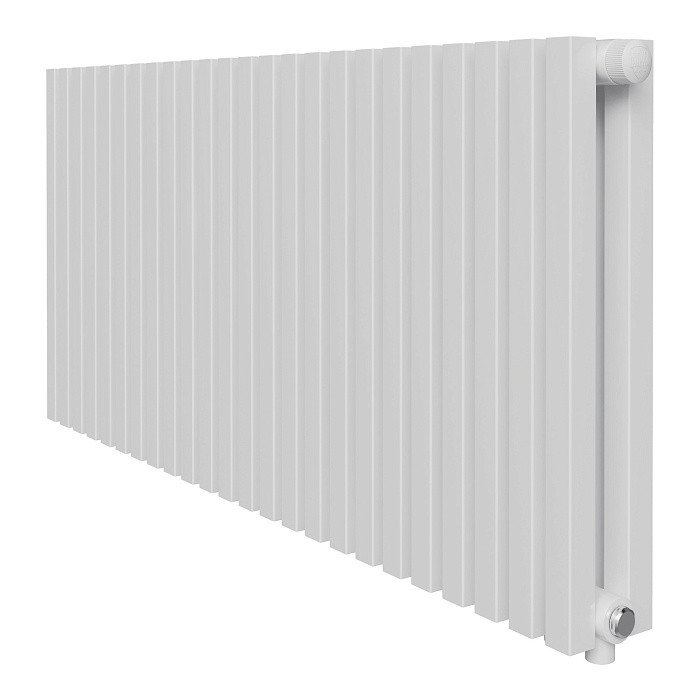 Дизайн радиатор Royal Thermo Shift Q30 VC 2050 28 секций 9016 белый