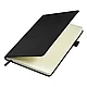Блокнот А5 Burnie, в твердой обложке c резинкой и петлей для ручки в линейку, фото 4