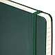Блокнот А5 (130х210 мм), BRAUBERG ULTRA, балакрон, 80 г/м2, 96 л., линия Темо-зеленая, фото 3