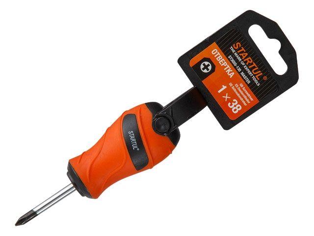 Отвертка "+" №1 38мм PH STARTUL MASTER (ST3055-130)