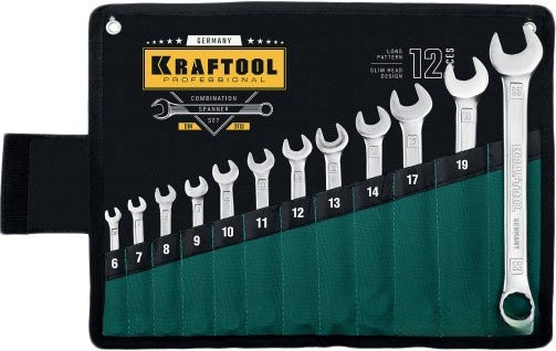 Набор ключей KRAFTOOL 27079-H12_z01 (12 предметов)
