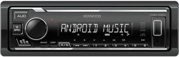USB-магнитола Kenwood KMM-105M