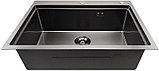 Кухонная мойка Stellar S7050NB-A (нано черный, c доской), фото 7