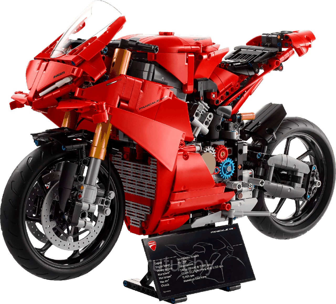 Конструктор Technic Мотоцикл "Дукати Панигале В4 С" 1603 детали аналог Lego