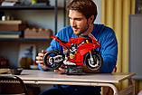 Конструктор Technic Мотоцикл "Дукати Панигале В4 С" 1603 детали аналог Lego, фото 5