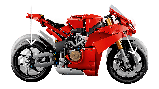 Конструктор Technic Мотоцикл "Дукати Панигале В4 С" 1603 детали аналог Lego, фото 4