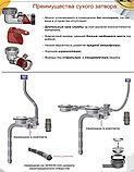 Кухонная мойка Stellar Premium ST6550NB-R-D, фото 7