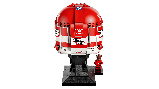 Конструктор Editions Модель шлема Шарля Леклера "Ferrari F1" 886 деталей аналог Lego, фото 5