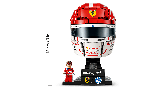Конструктор Editions Модель шлема Шарля Леклера "Ferrari F1" 886 деталей аналог Lego, фото 3