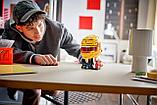 Конструктор Editions Модель шлема Льюиса Хэмилтона — Scuderia Ferrari HP 884 детали аналог Lego, фото 7