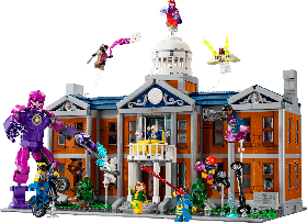 Конструктор Marvel Люди Икс "Особняк Ксавьера" 3093 детали аналог Lego