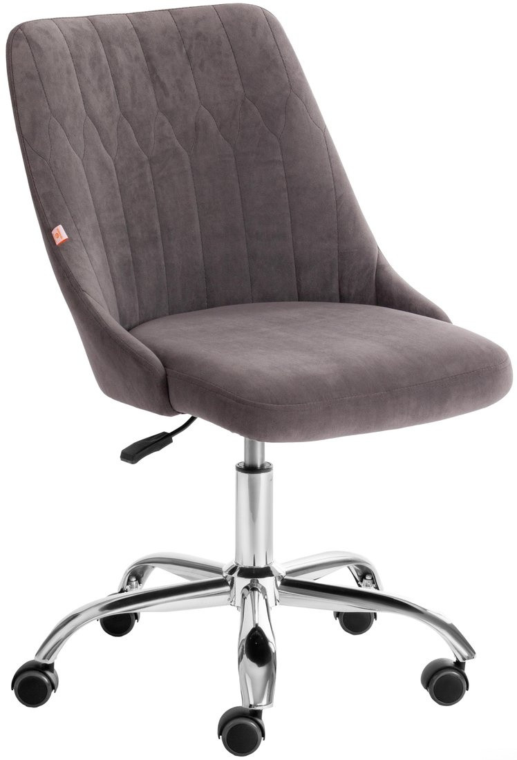 Кресло TetChair Swan (флок, серый)