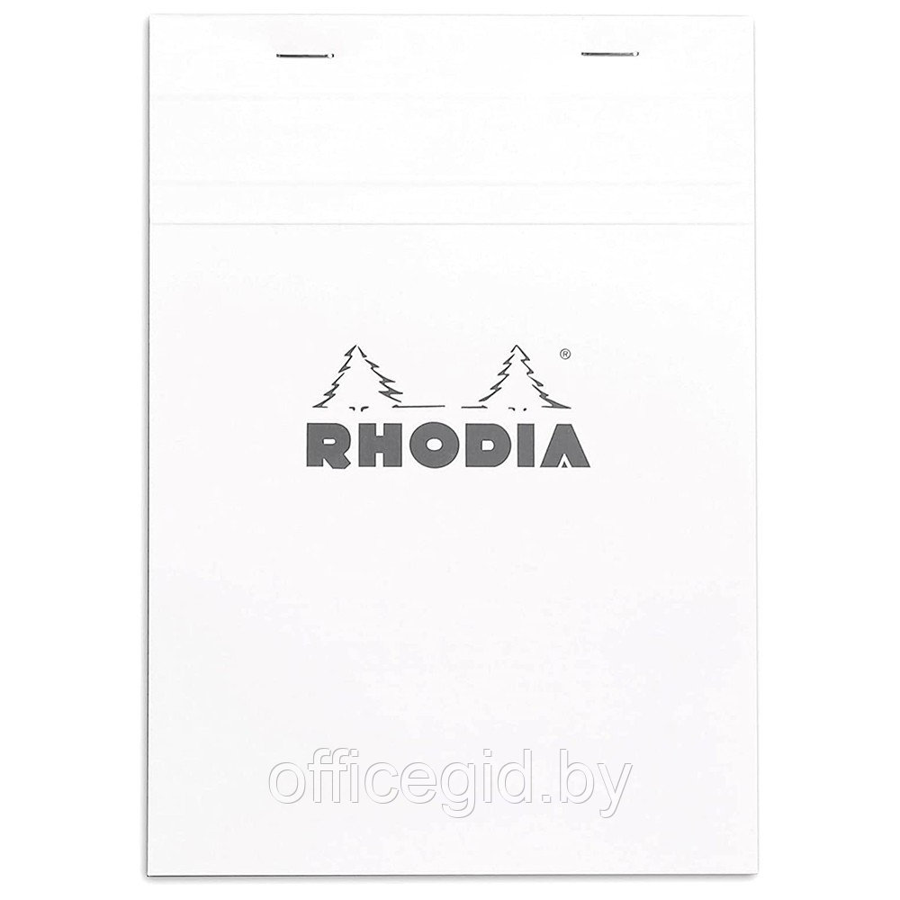 Блокнот "Rhodia", А5, 80 листов, клетка, белый