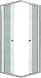 Душевой уголок Niagara Eco NG-1010-14QMT 100x100x190 (хром/стекло матовое), фото 2