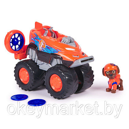 Игровой набор Spin Master Щенячий патруль Rescue Wheels Ховеркрафт Зумы 6069332, фото 3