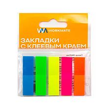 Флажки-закладки Workmate, 12*45мм, 100л(20л*5цв)