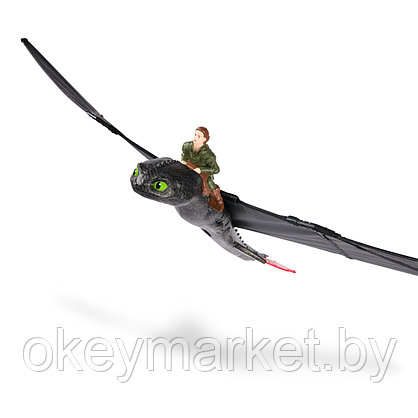Интерактивная игрушка Spin Master How to Train Your Dragon Toothless RC 6074369, фото 3