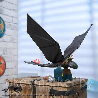Интерактивная игрушка Spin Master How to Train Your Dragon Toothless RC 6074369, фото 2