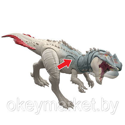 Фигурка Mattel Jurassic World Survival: Торвозавр (Gigantic Thrashers) JKL88, фото 2