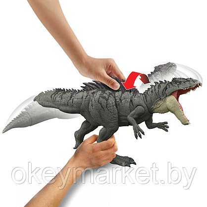 Фигурка Mattel Jurassic World Survival: Гиганотозавр Colossal Chomp JKG93, фото 3