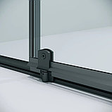 Душевая дверь Niagara Nova NG-35-8AGR 80х195 (графит/прозрачное стекло), фото 5