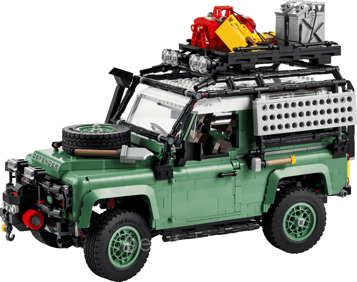 Конструктор внедорожник Land Rover Classic Defender 90 2336 детали аналог Лего