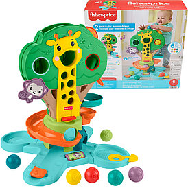 Развивающий музыкальный центр Fisher-Price «Джунгли» 2 в 1: растем и играем (Sit-To-Stand Jungle Tree) JLB97