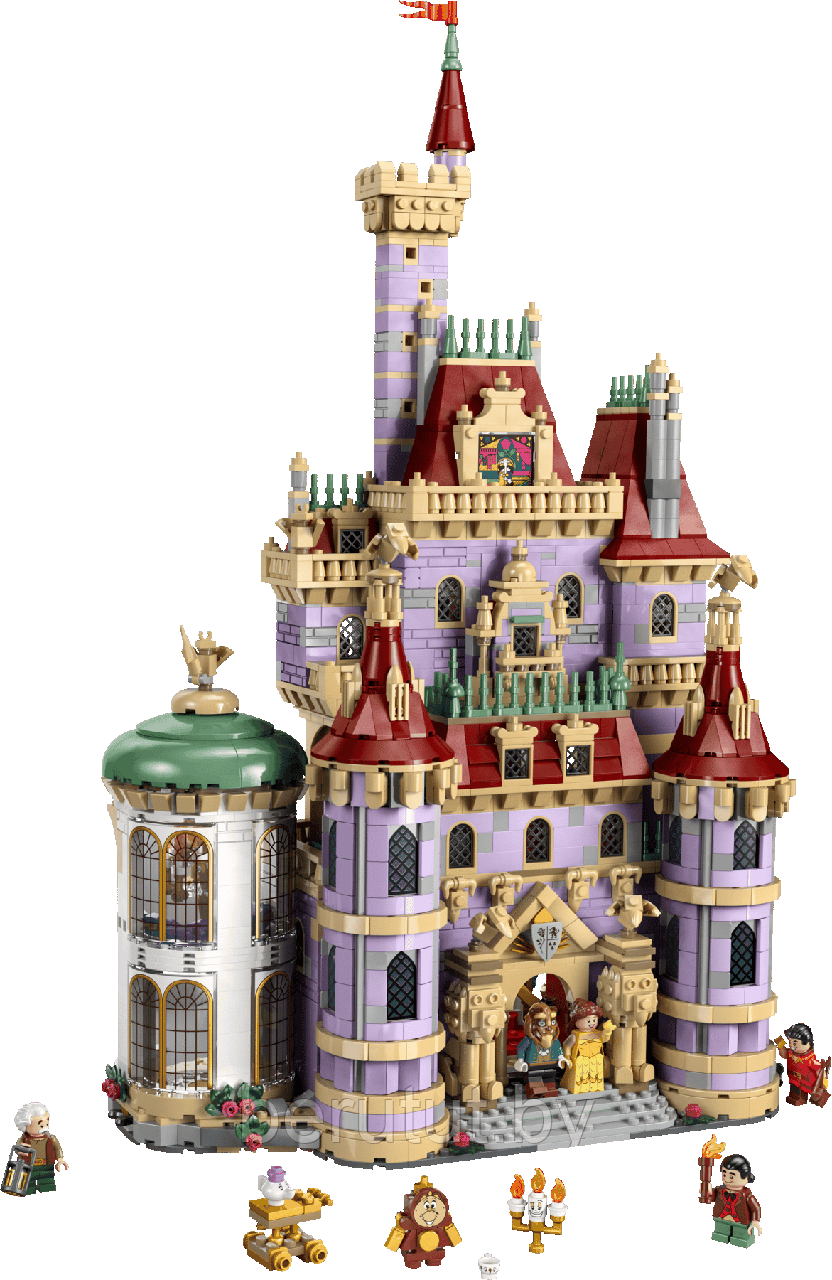 Конструктор Disney "Замок красавицы и чудовища" 2916 деталей аналог Lego