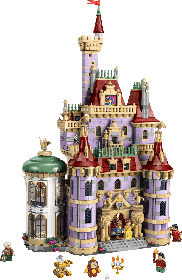 Конструктор Disney "Замок красавицы и чудовища" 2916 деталей аналог Lego