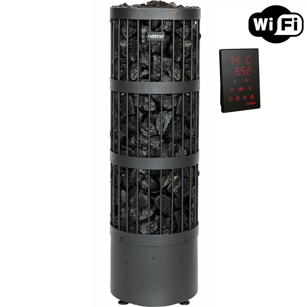 Электрокаменка Harvia Legend Home PO110XW WiFi black