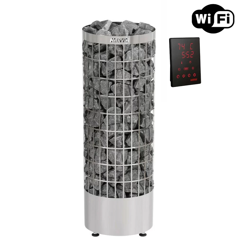 Электрокаменка Harvia Cilindro PC90XW Steel