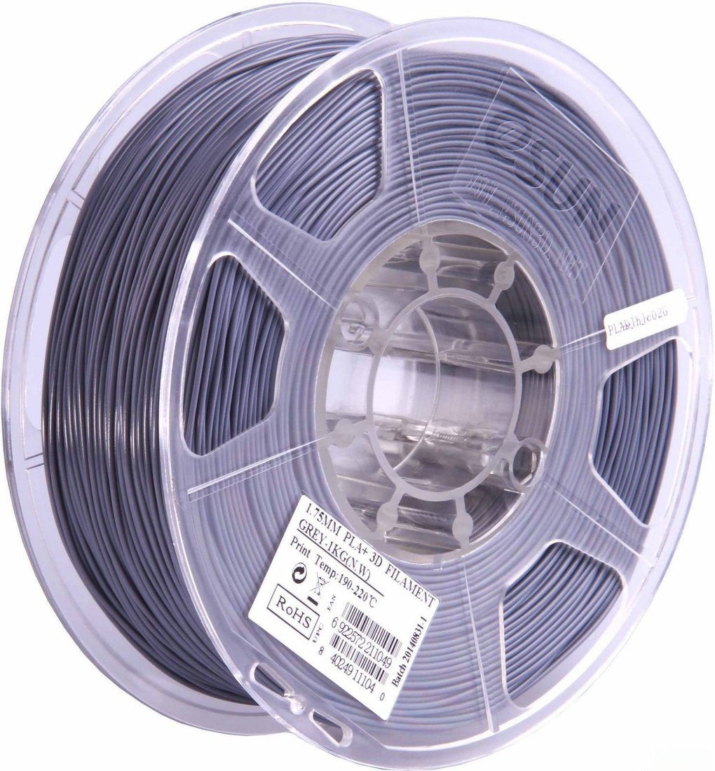 Esun PLA+ 1.75 мм 1000 г (серый)