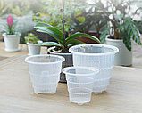 Горшок для орхидей Botanica Meshpot (14.3x12.4см/0.9л, прозрачный), фото 8