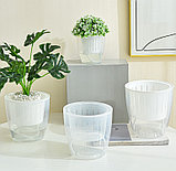 Кашпо Botanica автополив Fresh (12х12см, прозрачный), фото 7
