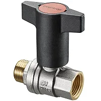Кран шаровый вн./нар 1/2" Oventrop Optibal