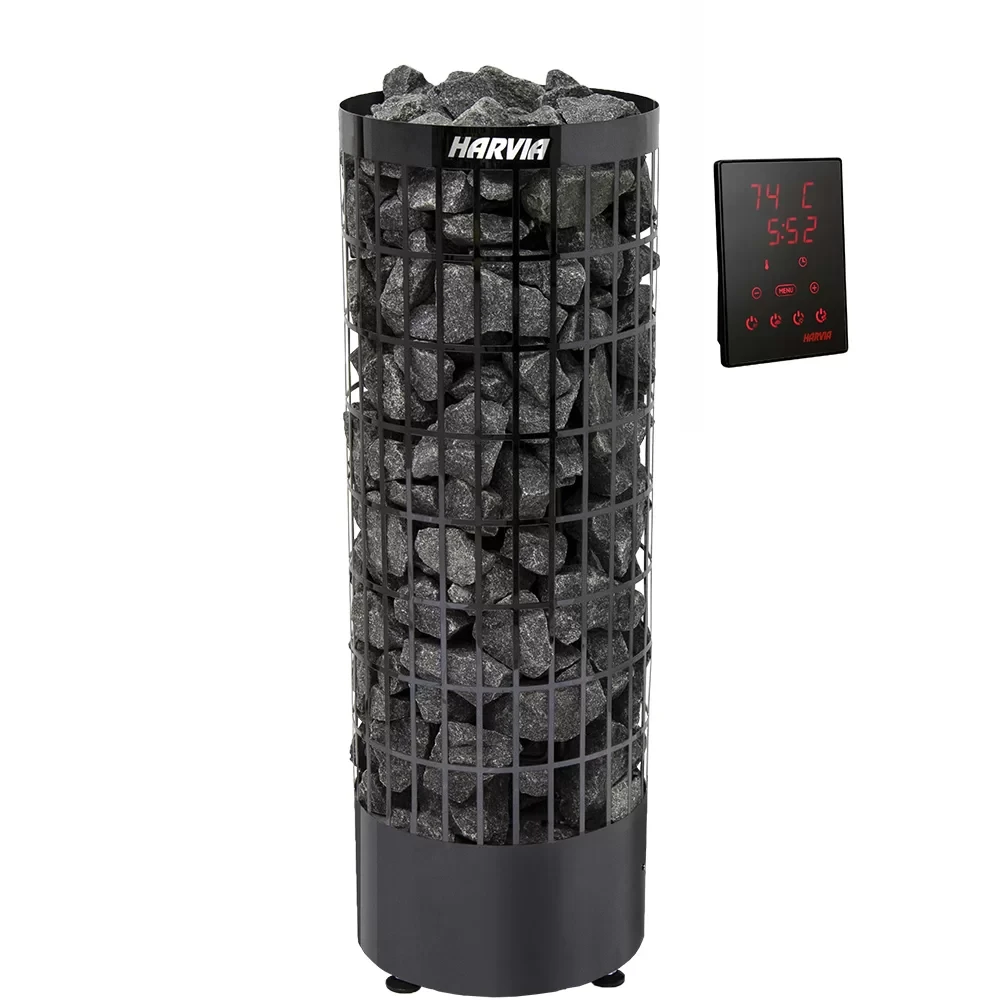 Электрокаменка Harvia Cilindro PC70XE Black Steel