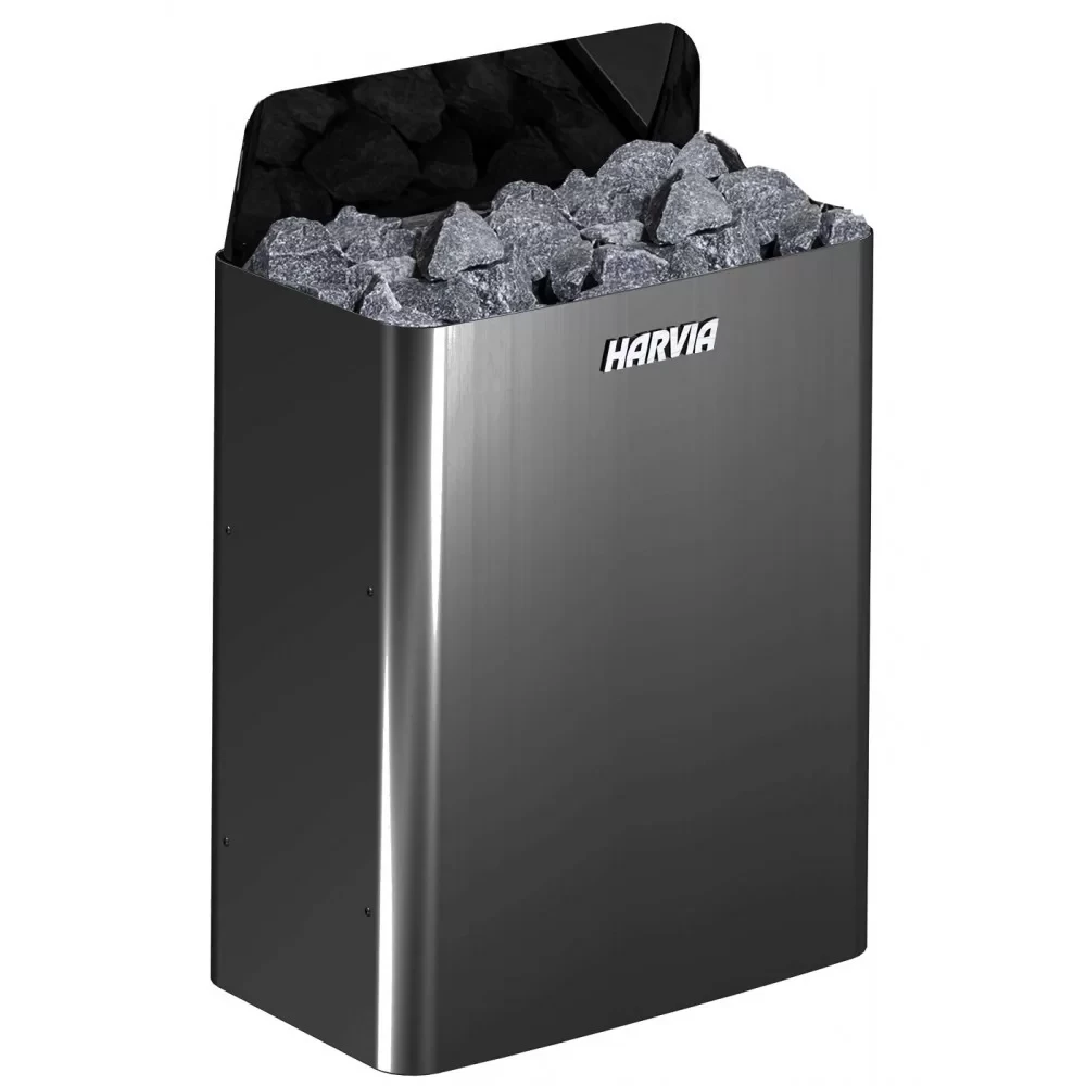 Электрокаменка Harvia The Wall SW60E Black Steel