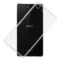 Чехол-накладка для Sony Xperia M5 (силикон) прозрачный